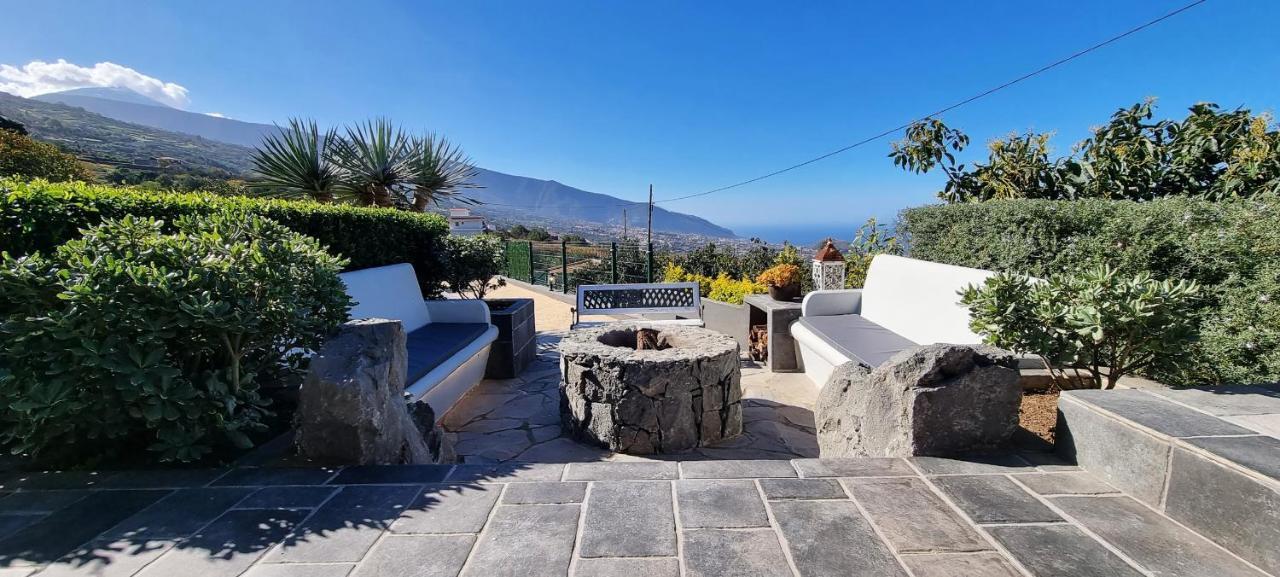 Finca Sofia, Vistas Al Teide Y Al Mar La Orotava Esterno foto